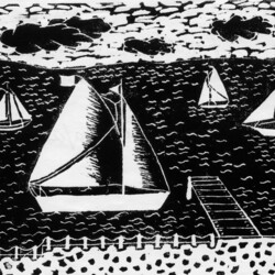 Segelschiffe im Hafen