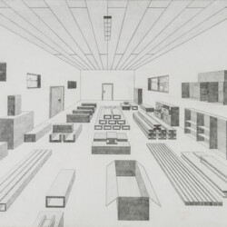 Zentralperspektive: Lagerraum