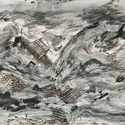 Japanische Holzschnitte: Die Woge