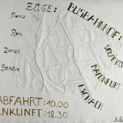 Prägedruck mit Ausdeutung