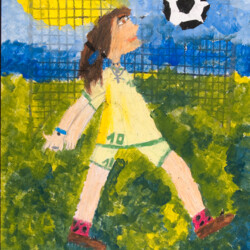 Ich bei meiner Lieblingsbeschäftigung