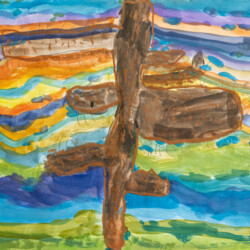 Malerei: Schulhofbaum oder Buntbaum?