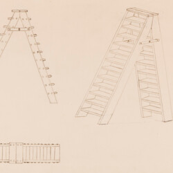 Parallelperspektive: Bockleiter