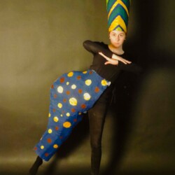 Plastik tragbar- Eine Hommage an Oskar Schlemmer