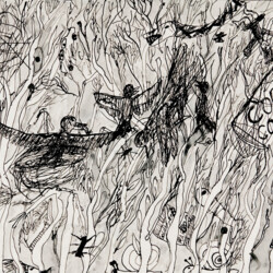 Was ist denn in der Hecke los?