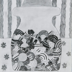 Gegenstand: Lakritzglas