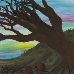 Landschaft nach einer Bildbeschreibung