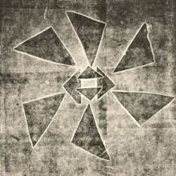 Kartondruck - Geometrische Formen