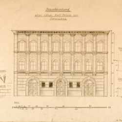 Fiktive Renaissancefassade