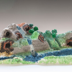 Plastiken aus Styropor