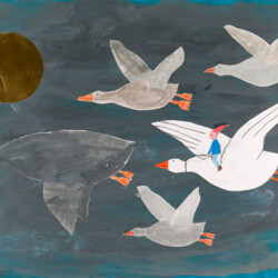 Textillustration: Nils Holgerson