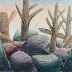 Kombination von Grafik und Malerei