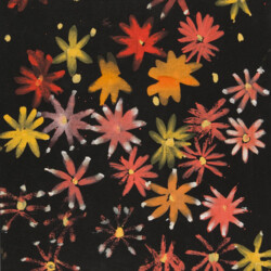 Kartonstempel: Blumenwiese