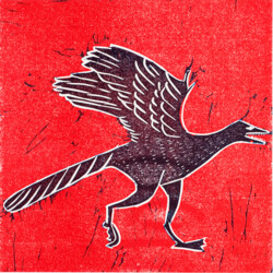 2002 Jurassic Park (Linolschnitt)