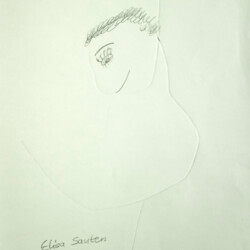 Porträt: Prägedruck