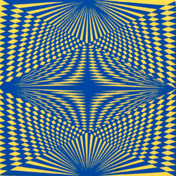 1991 Op Art (Siebdruck)