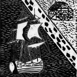 Segelschiff im Hafen