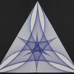 Geometrisches Ornament: "Spirograph"