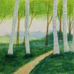 Landschaft - zweite Ebene