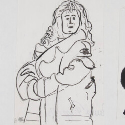 Umwandeln einer Bildvorlage: Dame