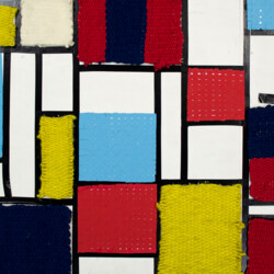 Umgang mit rechteckigen Flächen nach Piet Mondrian