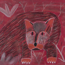 Tier: Katze auf der Pirsch