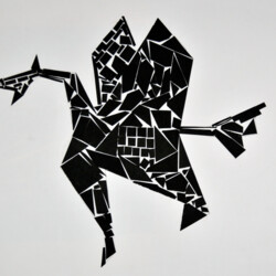 Geometrische Formen: Vogel