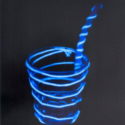 Raumzeichnung mit Schwarzlicht