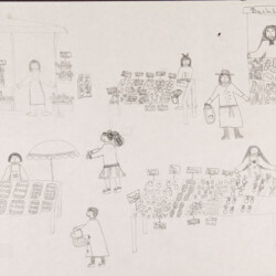 Personen: Wochenmarkt