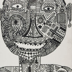 Exotischer Ureinwohner