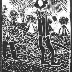 Eine erfundene Figur lernt die Welt kennen