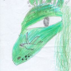 Chagall: Zeichnen nach einer Vorlage