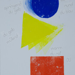 du blau du rot du gelb DU