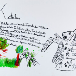 Ein ausgestorbenes Tier 