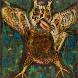 Ein Tier versteckt sich