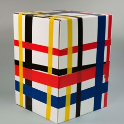 Hocker in Anlehnung an das Bauhaus