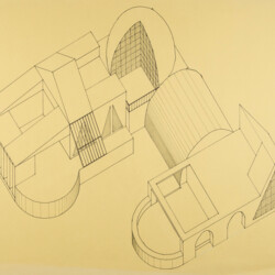 Grundriss-Isometrie: Basilika