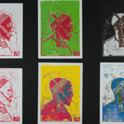 Porträt einer Afrikanerin