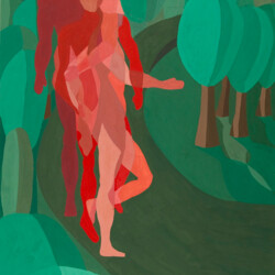 Feininger/Schlemmer: Personen in Bewegung