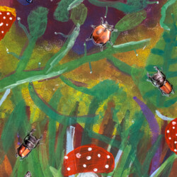 Was krabbelt und flattert denn da?