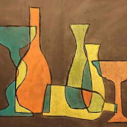 Abstraktes Stillleben