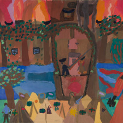 Angriff auf eine mittelalterliche Stadt