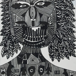 Exotischer Ureinwohner