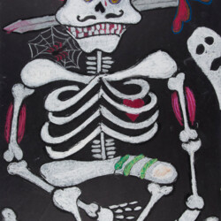 Erschrecker in der Geisterbahn