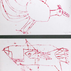 Figur aus einer Linie