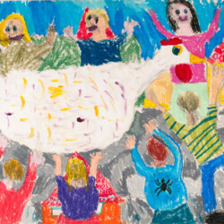 Gedicht: Wie es die Hühner machen