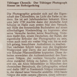 Tübinger Ansichten in Photographie und Siebdruck von 1864 bis 1994