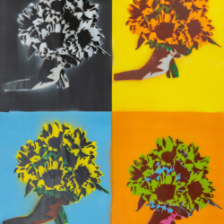 Stencils - Sunflowers