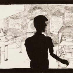 Blick aus dem Fenster