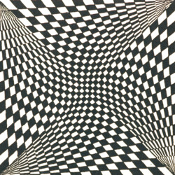 1991 Siebdruck Op Art